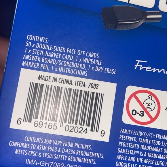 FAMILY FEUD “SURVEY SAYS” FAMILY GAME - Picture 3 of 4